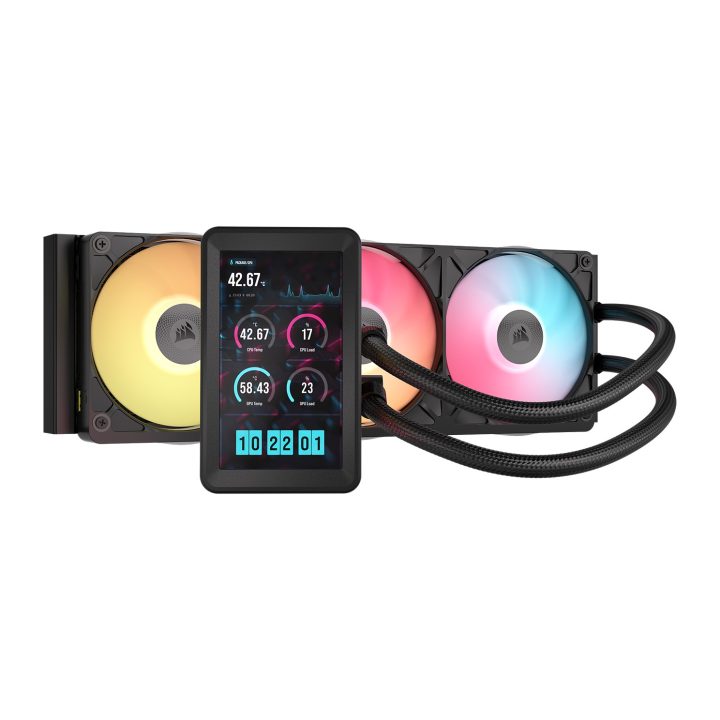 Kit de arrefecimento líquido Corsair iCUE LINK Titan II 360 RX LCD…