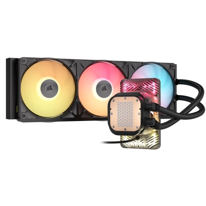 Venti. CPU Corsair icue link titan ii 360 rx LCD 360mm radiator…