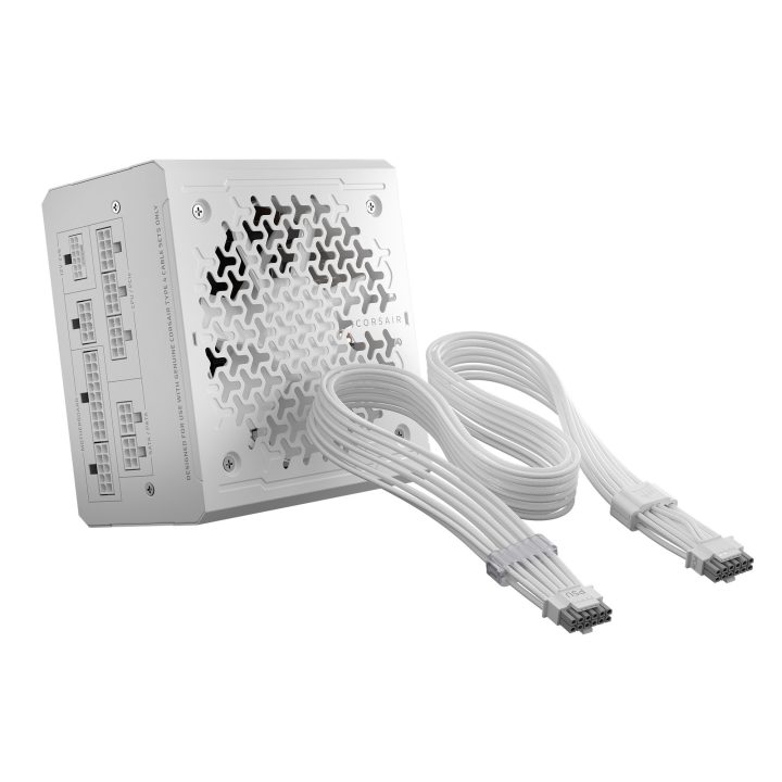 Corsair RM1000E White Series (3rd Gen) Power Supply, ThermalProtect…