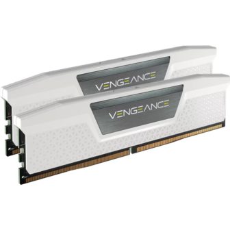 Corsair DDR5 Memory 32GB 2X16GB PC6000 Vengeance White…