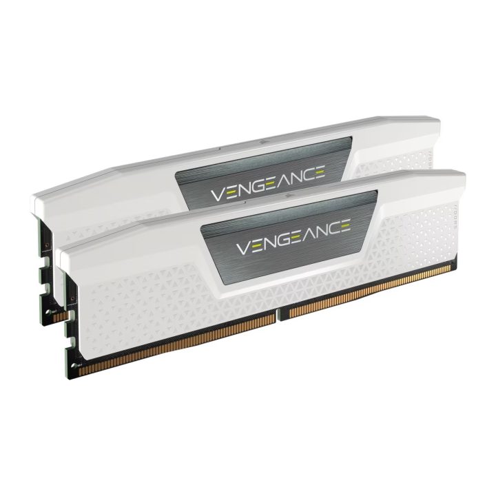Corsair DDR5 Memory 32GB 2X16GB PC6000 Vengeance White…