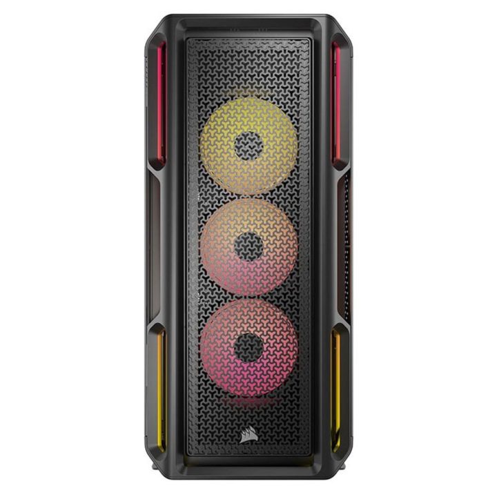 Caixa Corsair 5000T lx RGB vidro temperado mid-tower case preta…