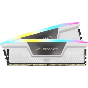 Memória Corsair DDR5 32GB 2X16GB PC6000 vengeance RGB branca…