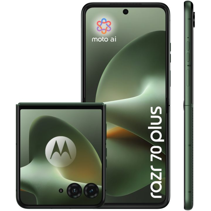 Motorola Razr 70 Plus 512 GB 12 GB RAM Dark Green