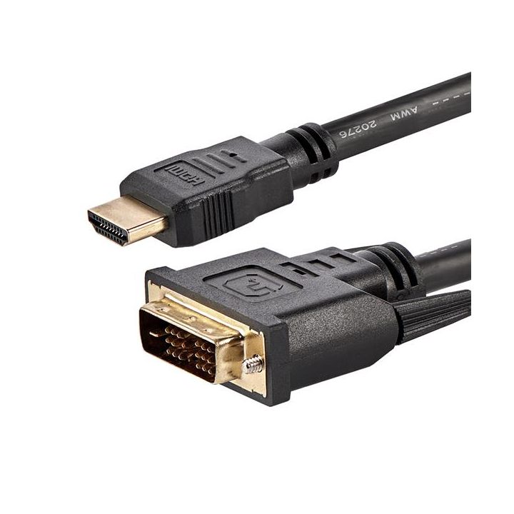 StarTech.com Cabo de 1,8 m Adaptador Conversor HDMI a DVI-D -…