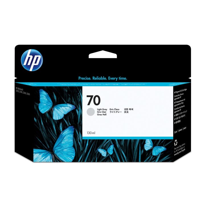 HP DesignJet 70 Light Gray Ink Cartridge 130 ml