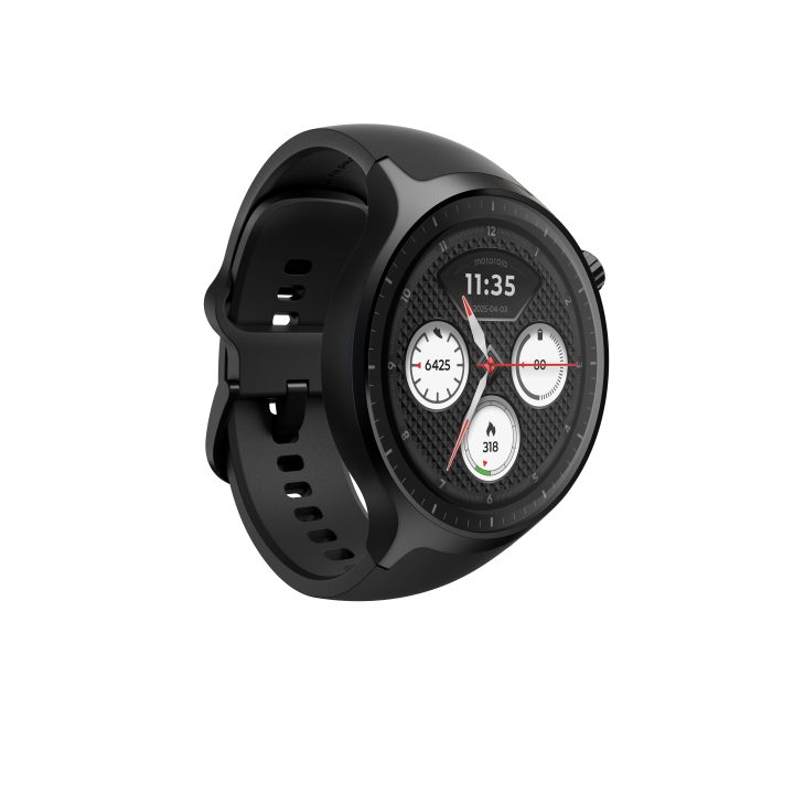 Motorola Moto Watch 1,43" OLED 47 mm Ecrã tátil Preto GPS (satélite)