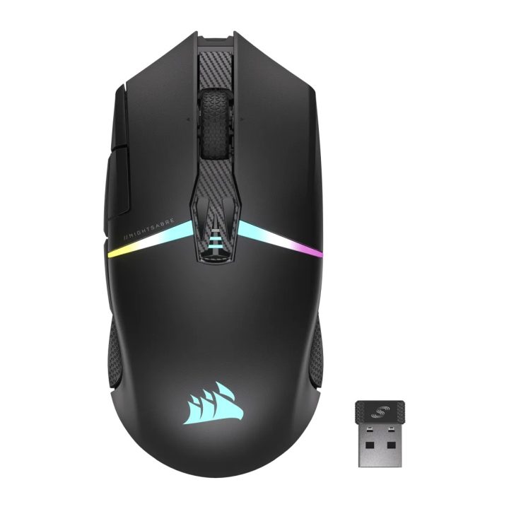 Corsair CH-931B011-EU ratón mano derecha RF Wireless + Bluetooth…
