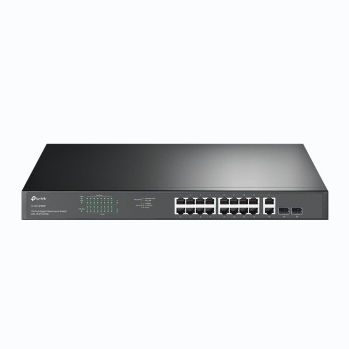 TP-Link TL-SG1218MP Unmanaged Switch Gigabit Ethernet (10/100/1000)…