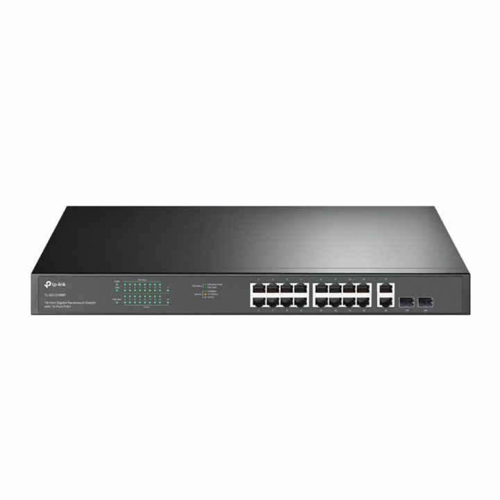 TP-Link TL-SG1218MP Unmanaged Switch Gigabit Ethernet (10/100/1000)…