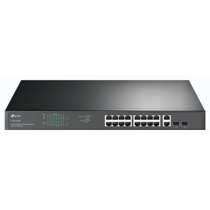 TP-Link TL-SG1218MP Unmanaged Switch Gigabit Ethernet (10/100/1000)…