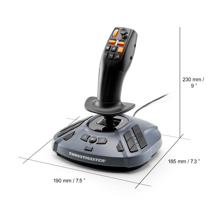 Thrustmaster SimTask FarmStick, Joystick Multifunções para Farming
