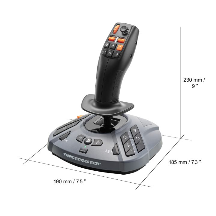 Thrustmaster SimTask FarmStick P Lever for Agricultural Machinery