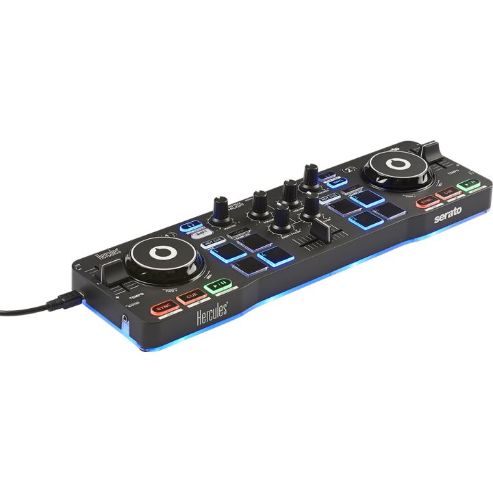 Hercules Starlight DJ Mixer with Scratch Capability via CDJ…