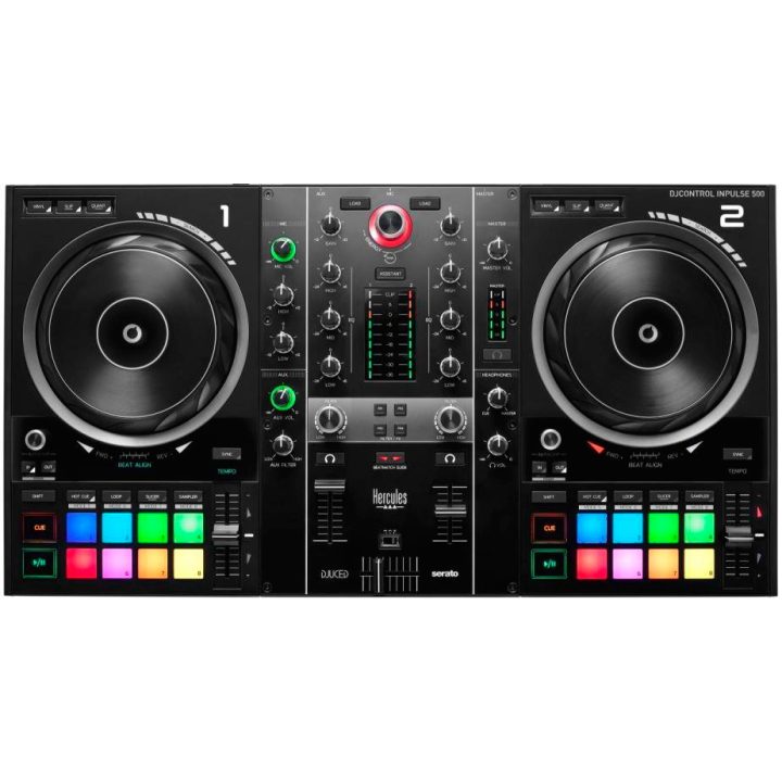 Hercules DJControl Inpulse 500 Preto