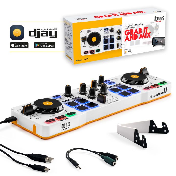Hercules Controlador DJ 2 Canais com Auscultadores