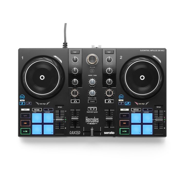 Hercules DJControl Inpulse 200 MK3 WW Headphones