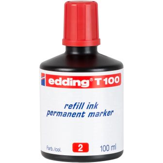 Cartucho de tinta Edding T-100 1 unidade(s) Original Vermelho…