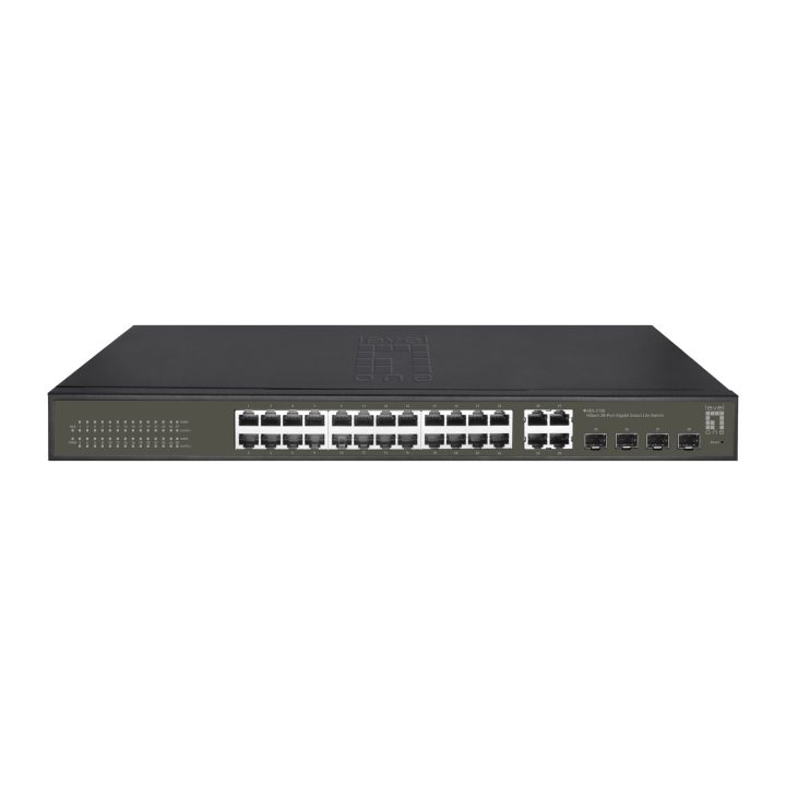 LevelOne GES-2128 Managed L2 Gigabit Ethernet (10/100/1000) Switch…