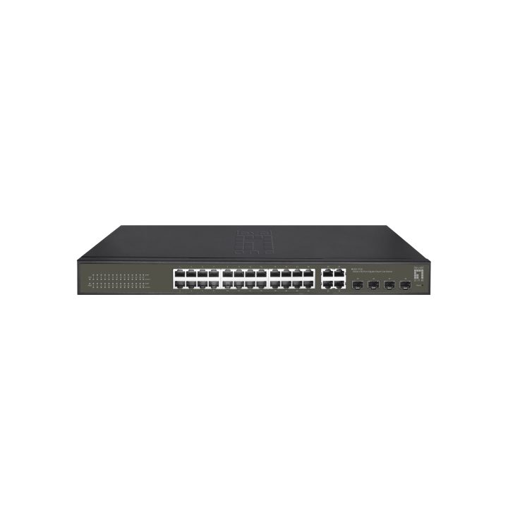 LevelOne GES-2128 Managed L2 Gigabit Ethernet (10/100/1000) Switch…