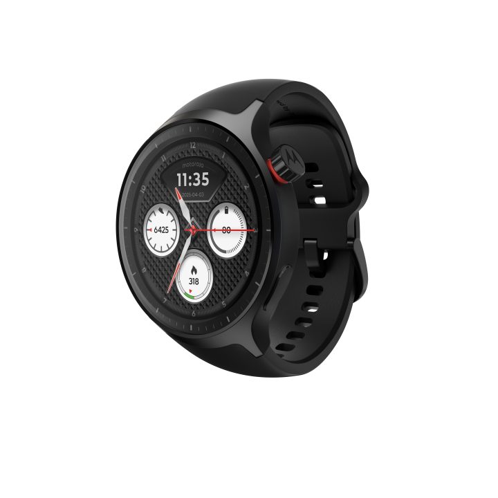 Motorola Moto Watch 1.43" OLED 47 mm Digital Touchscreen Black GPS…