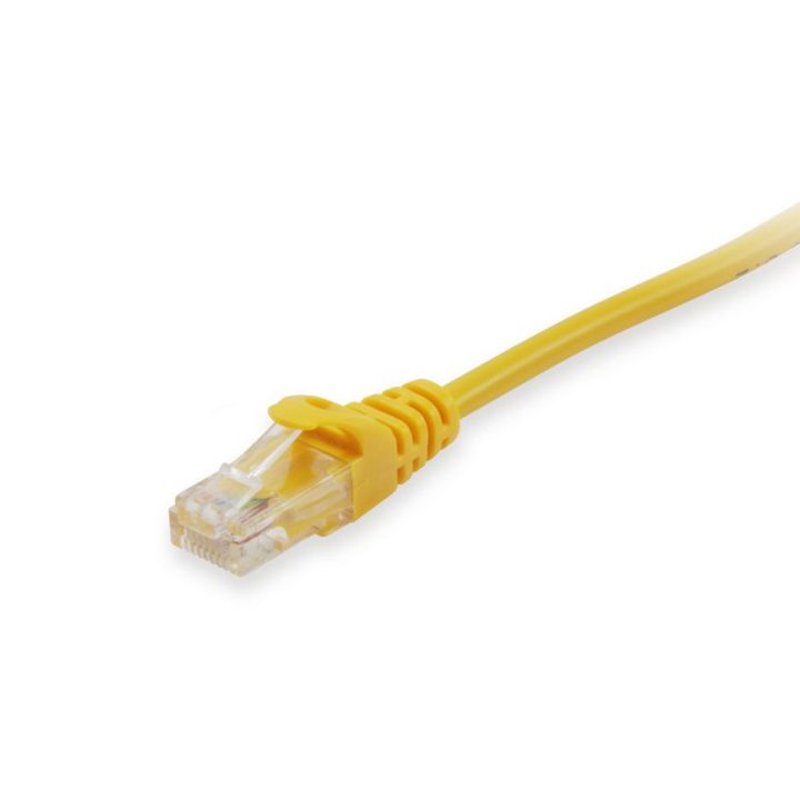 Equip 603065 Cat6a U/UTP (UTP) Yellow Network Cable 5 m