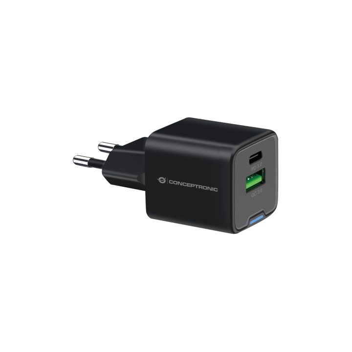 Conceptronic ALTHEA15B Universal Mobile Device Charger Black AC Fast…