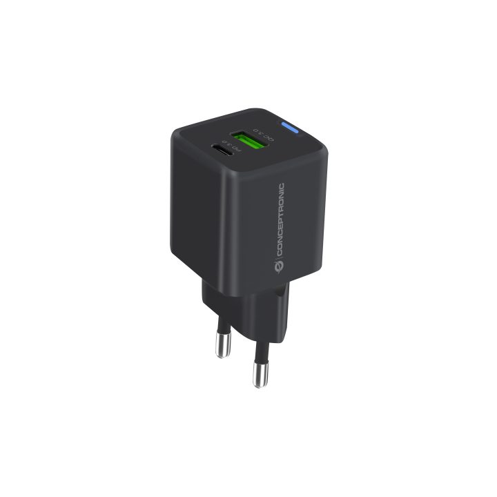 Conceptronic ALTHEA15B Universal Mobile Device Charger Black AC Fast…