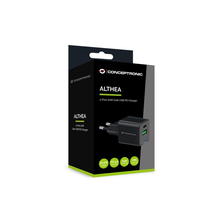 Conceptronic ALTHEA15B carregador de dispositivo móvel Universal…