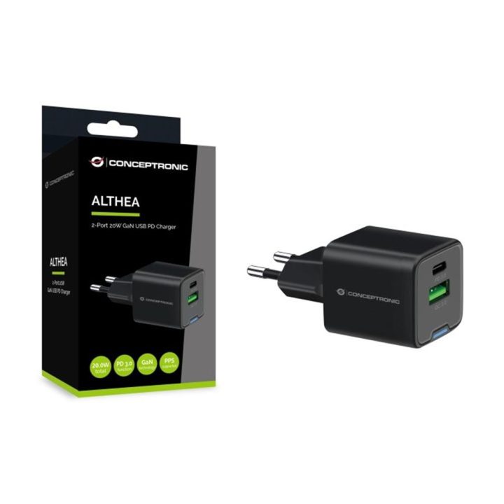 Conceptronic ALTHEA15B carregador de dispositivo móvel Universal…