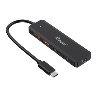 Equip 128966 USB 3.2 Gen 2 (3.1 Gen 2) Type-C Interface Hub 10000…