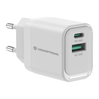 Conceptronic ALTHEA19W33 Universal Mobile Device Charger White AC…