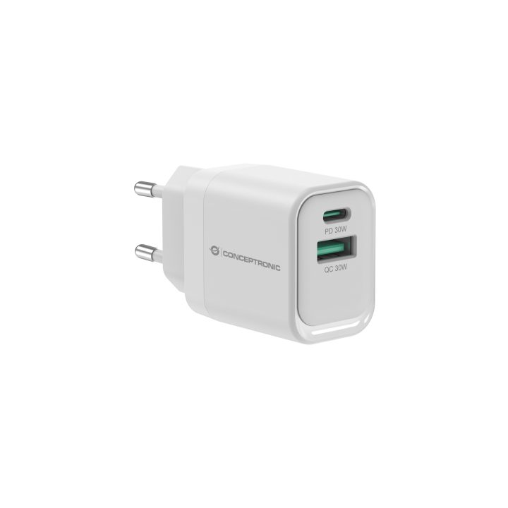 Conceptronic ALTHEA19W33 Universal Mobile Device Charger White AC…