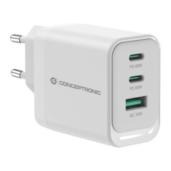 Conceptronic ALTHEA21W65 Universal Mobile Device Charger White AC…