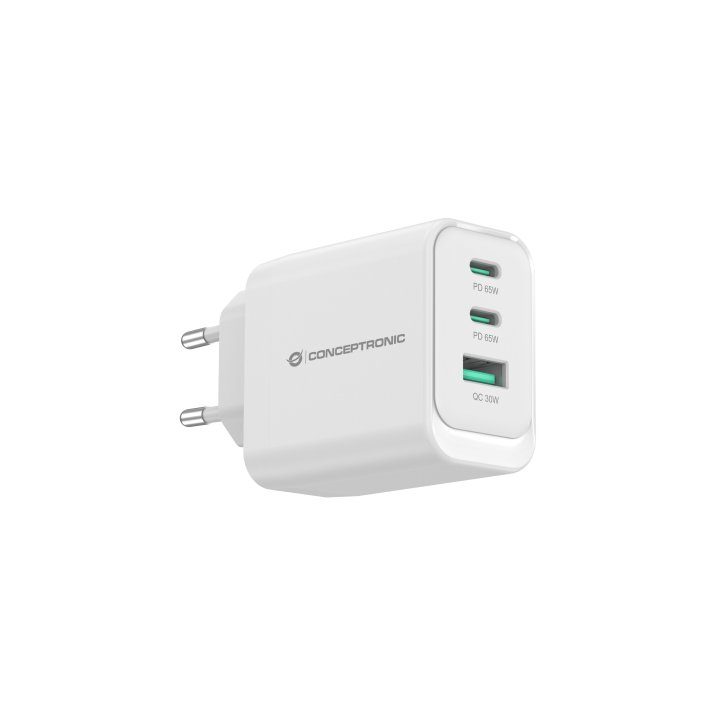 Conceptronic ALTHEA21W65 Universal Mobile Device Charger White AC…