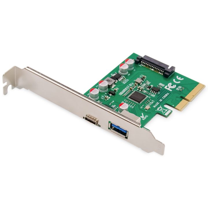 Digitus Tarjeta PCIe, USB Type-CTM + USB-A (DS-30225)