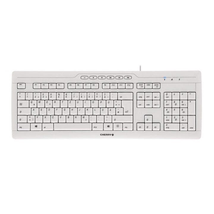 CHERRY STREAM 3.0 Office Keyboard USB Spanish Gray