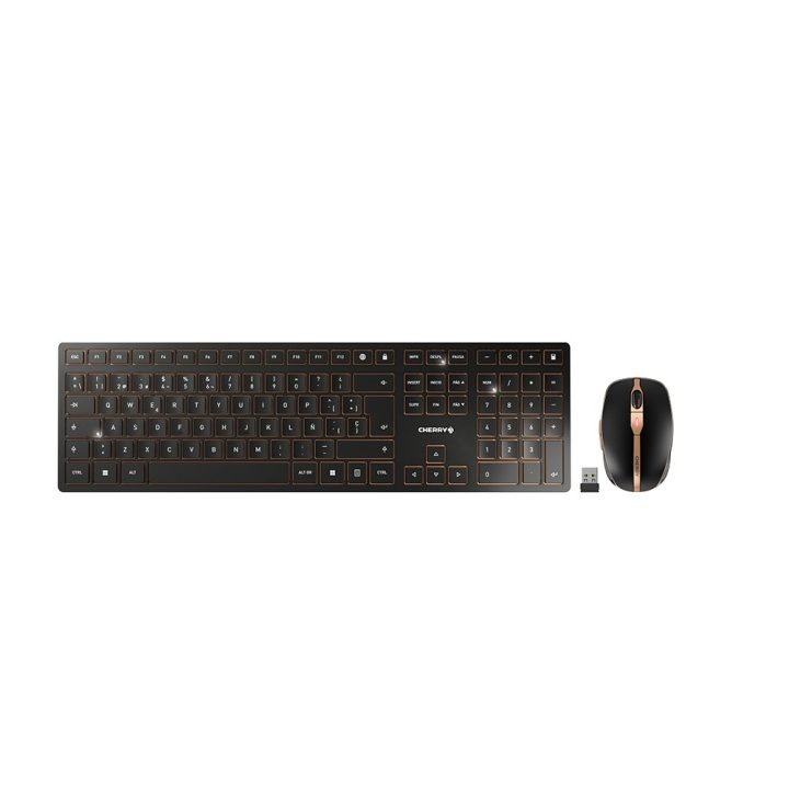 CHERRY DW 9100 SLIM teclado Ratón incluido Universal RF Wireless +…