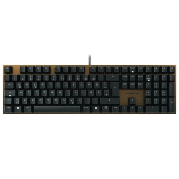 CHERRY KC 200 MX Gaming Keyboard USB Nordic QWERTY Black, Bronze