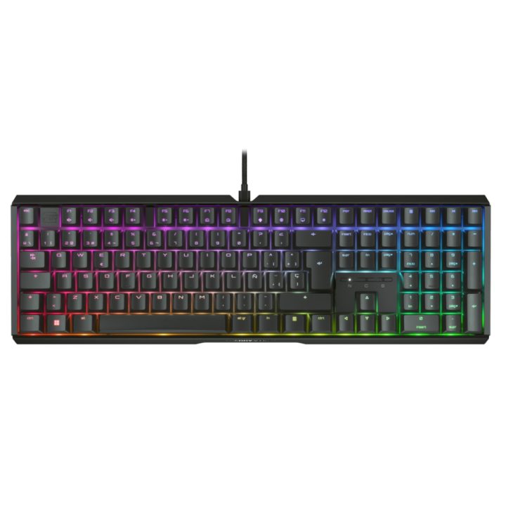 CHERRY XTRFY MX 3.1 RGB Gaming Keyboard USB QWERTY Spanish Black