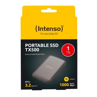 Disco externo sólido SSD Intenso TX500 1TB USB-C (3827460)