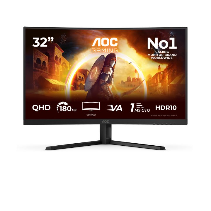 AOC G4 CQ32G4VE monitor para PC 31,5" 2560 x 1440 Pixéis Quad HD LCD…