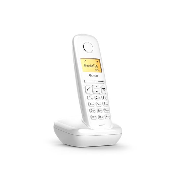 Gigaset A170 White Cordless Landline Phone S30852-H2802-D202