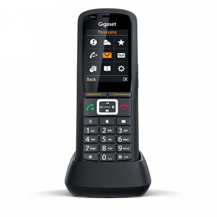 Gigaset R700H PRO DECT Phone Caller ID Black (S30852-H2976-R102)