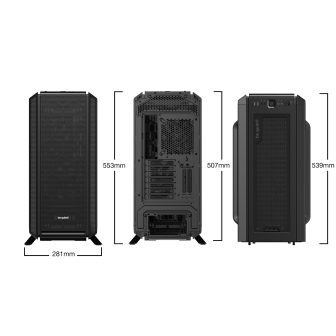 be quiet! Silent Base 802 Window Black Midi Tower Black