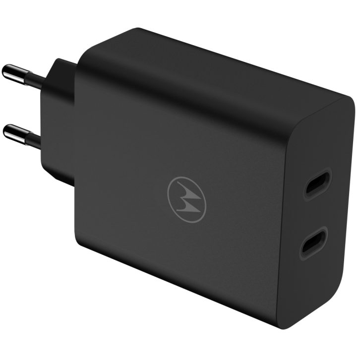 Carregador Universal Motorola TurboPower 125W Duo Preto Corrente…