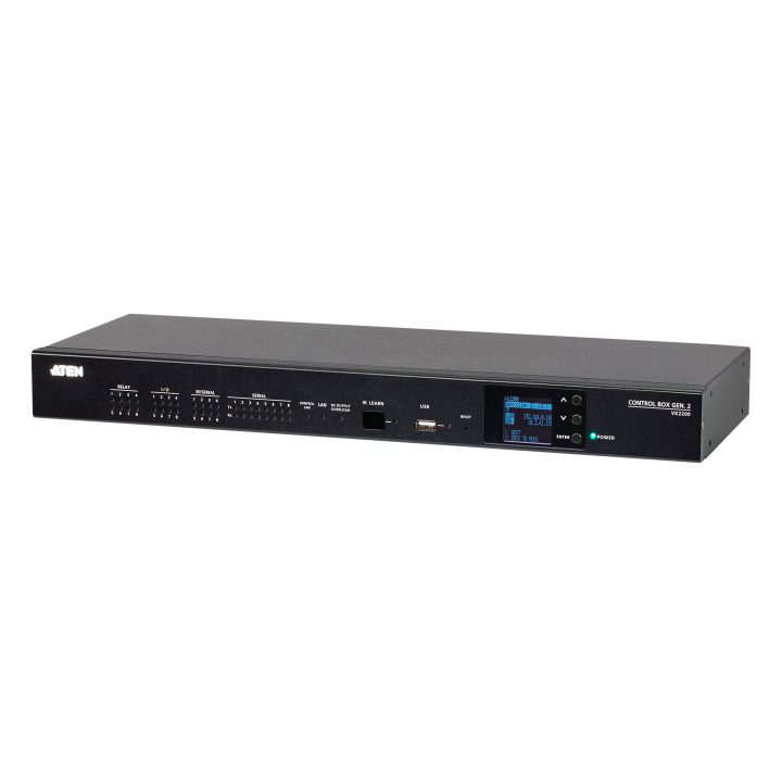 ATEN Control System: Second-Generation Control Processor with Dual LAN