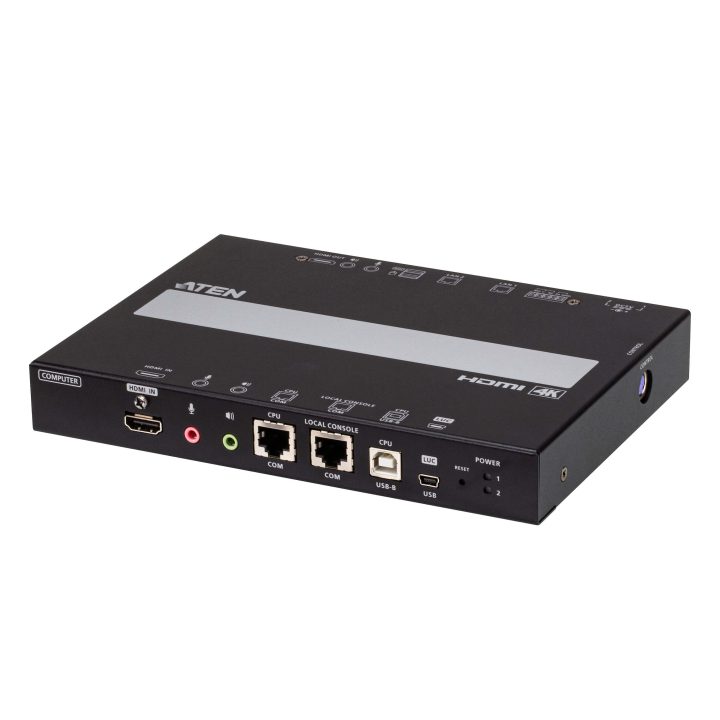 ATEN 1-Port 4K HDMI IP KVM Switch with Local/Remote Shared Access