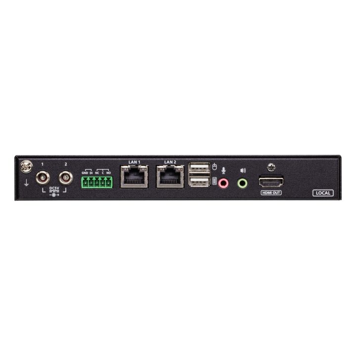 ATEN Comutador KVM sobre IP 4K HDMI de 1 porta com acesso partilhado…