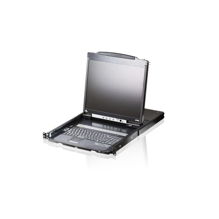 ATEN CL5800N consola de rack 19" 1280 x 1024 Pixeles Metal Negro 1U